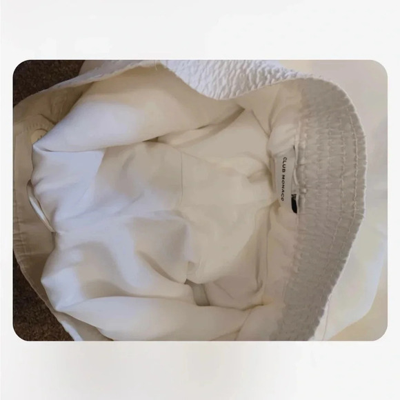 Club Monaco Linen Blend Wide  Leg Lined Capri Pants Size 4 - Picture 8 of 11